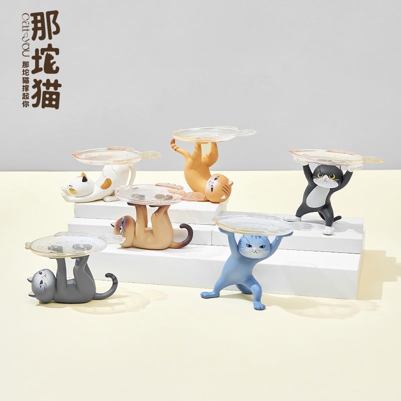 Plum Ennoshitano Neko 2 (Set of 6) (Completed) image 4