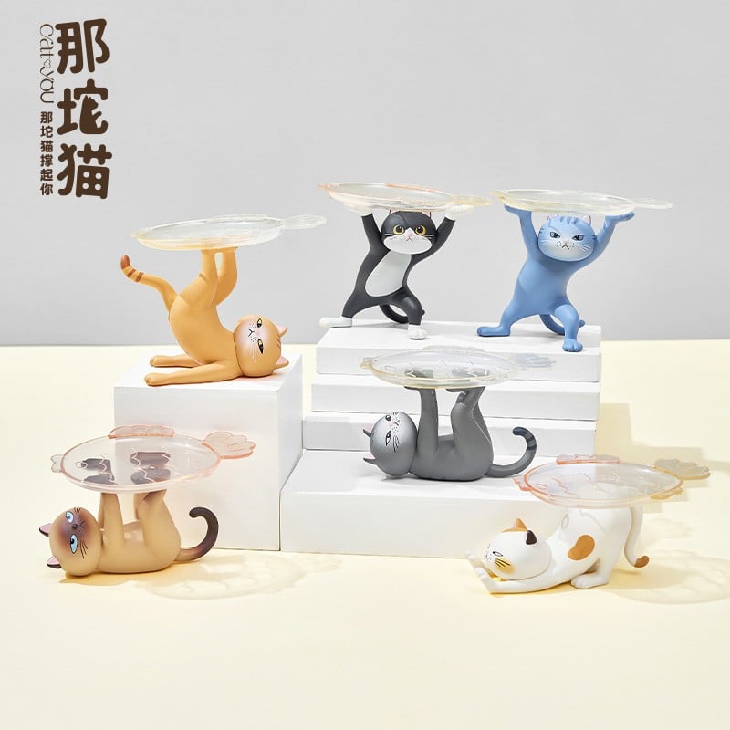 Plum Ennoshitano Neko 2 (Set of 6) (Completed) image 5