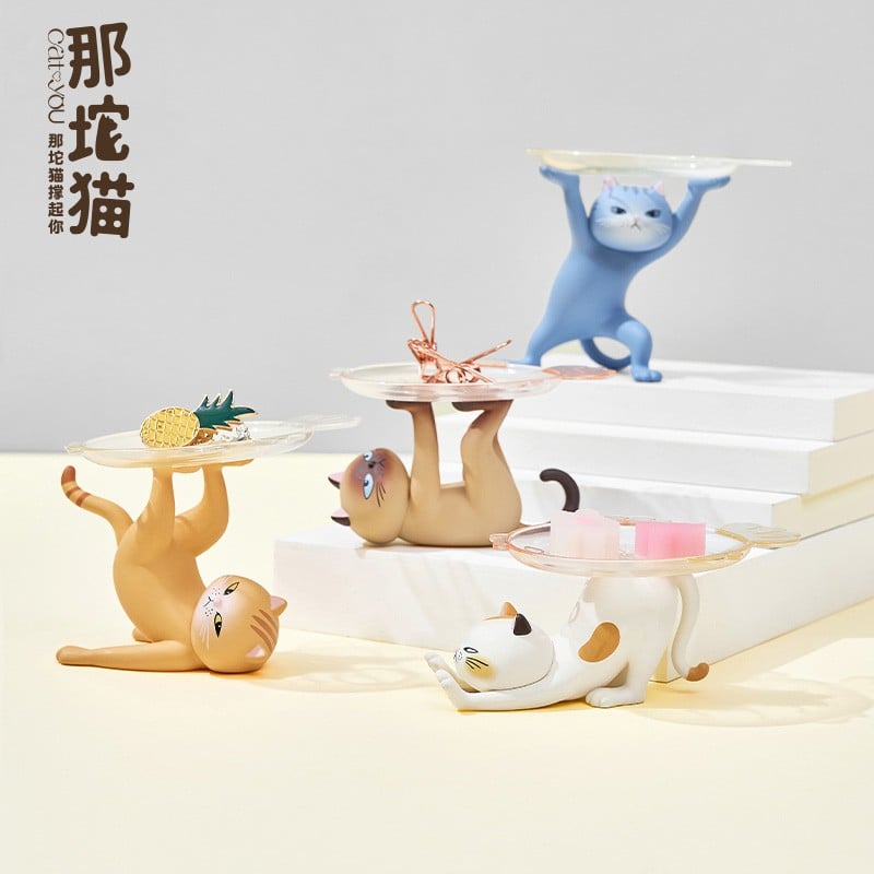 Plum Ennoshitano Neko 2 (Set of 6) (Completed) image 6