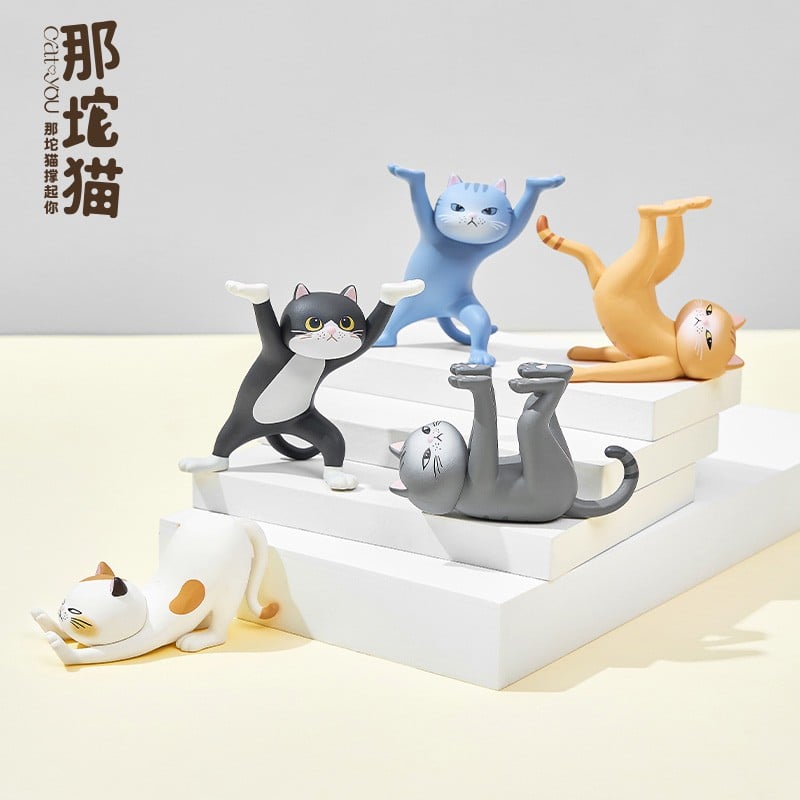 Plum Ennoshitano Neko 2 (Set of 6) (Completed) image 7