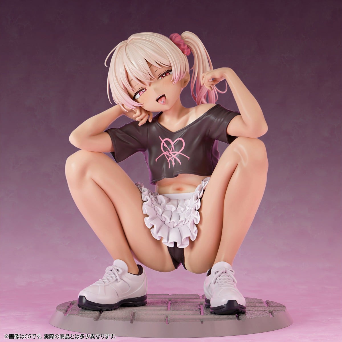 B`full Fots Japan [Read the cautionary note] Misa Natsume`s Summer Vacation School Swimsuit Suntan ver. (1/5 Scale) (Figure) 图片 2