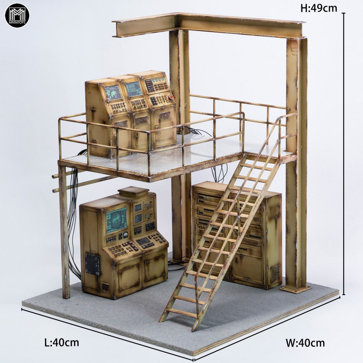 MMM Toys MMM Toys 1/12 Relay Control Platform Diorama Base รูปภาพ 7