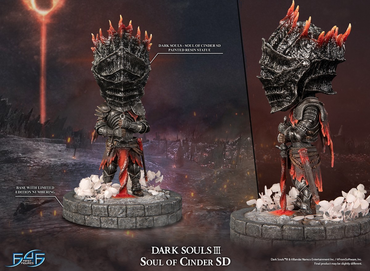 First 4 Figures Dark Souls 3/ Soul of Cinder SD Resin Statue (Completed) image 2