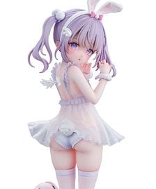PUFF GIRL [Bonus Included] White Rabbit Angel Bonus Edition (Figure)