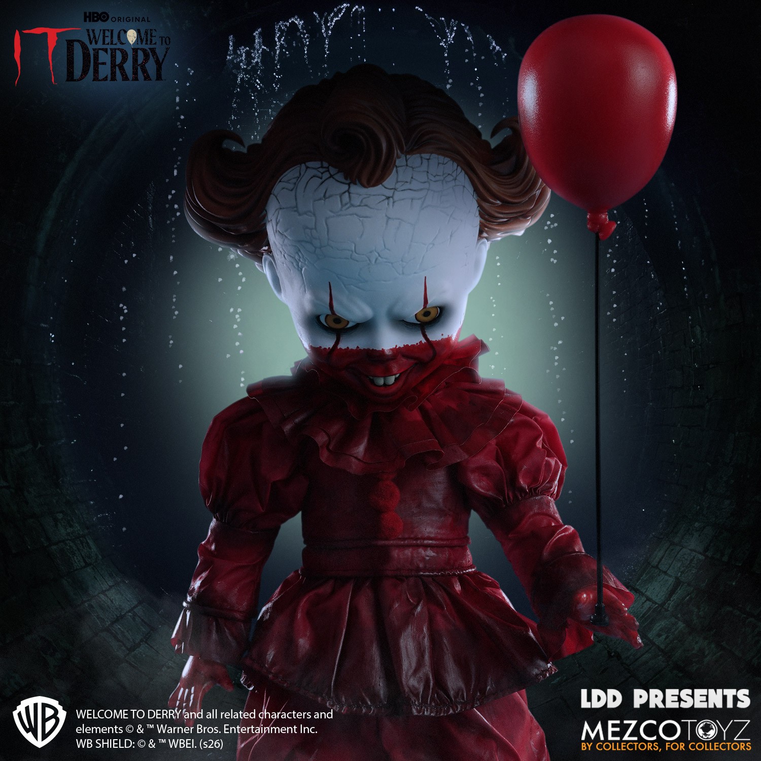 Mezco Living Dead Dolls/ IT: Welcome to Derry Pennywise (Fashion Doll) 图片 2