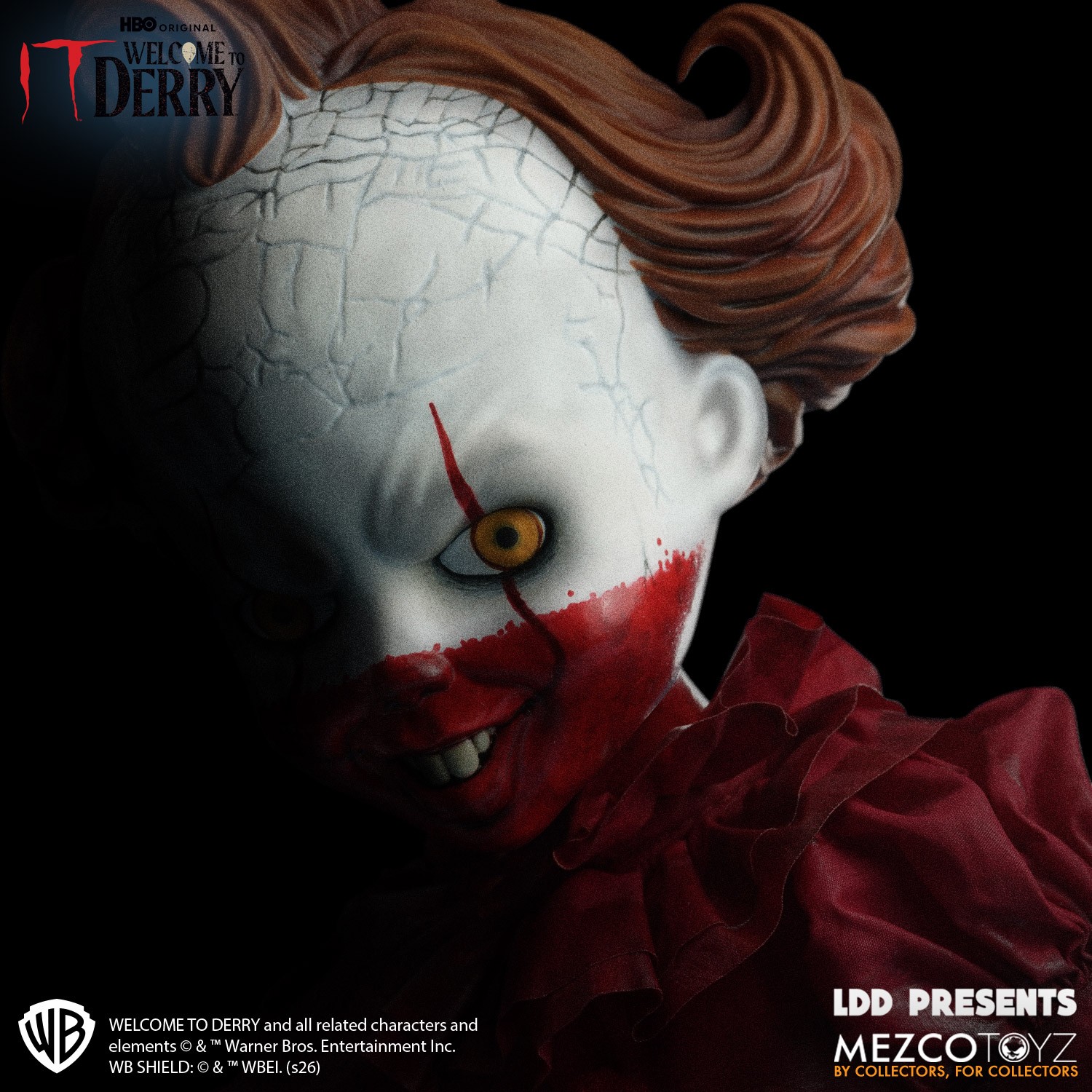 Mezco Living Dead Dolls/ IT: Welcome to Derry Pennywise (Fashion Doll) 图片 3