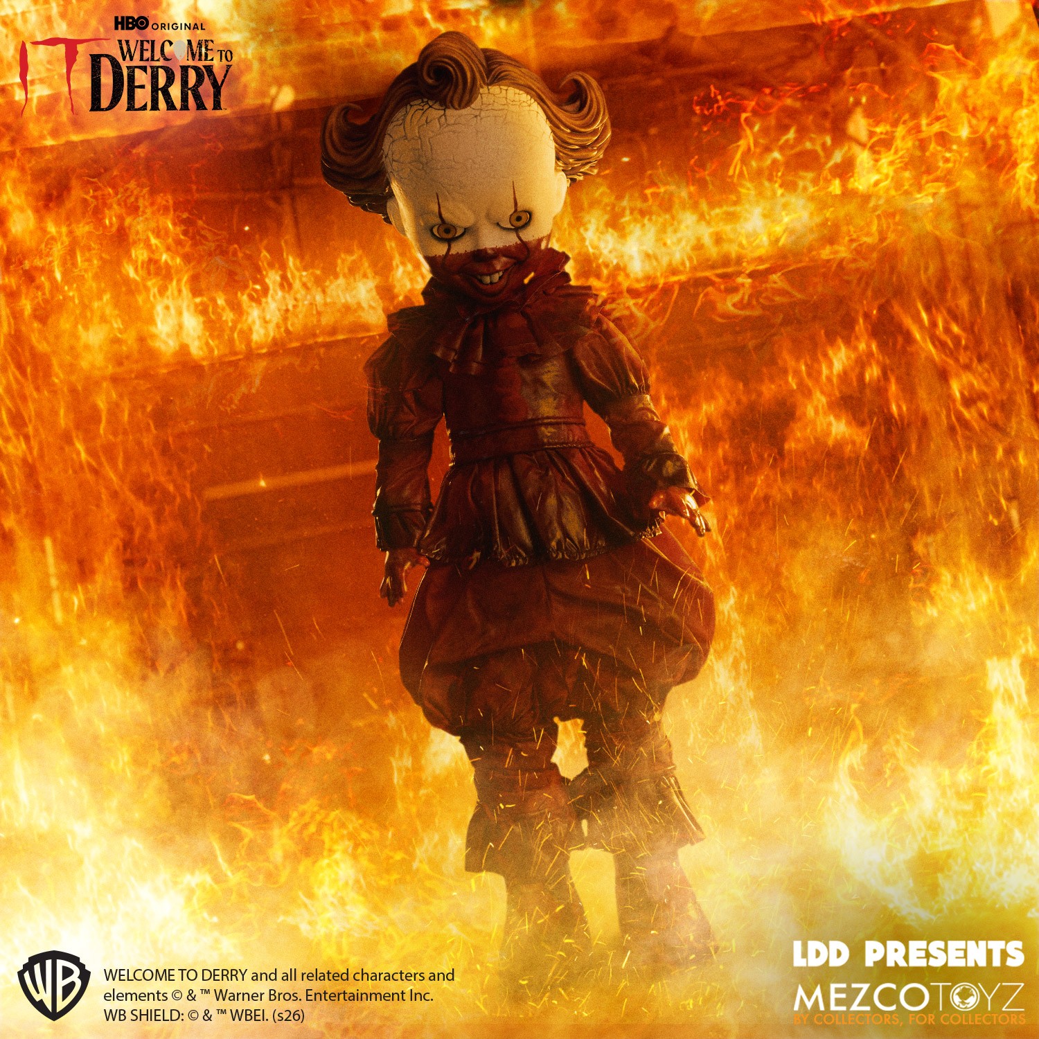 Mezco Living Dead Dolls/ IT: Welcome to Derry Pennywise (Fashion Doll) 图片 4