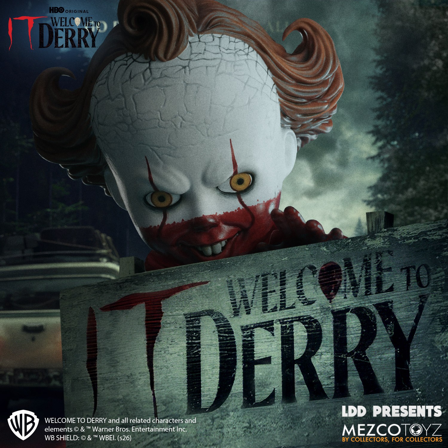 Mezco Living Dead Dolls/ IT: Welcome to Derry Pennywise (Fashion Doll) 图片 5