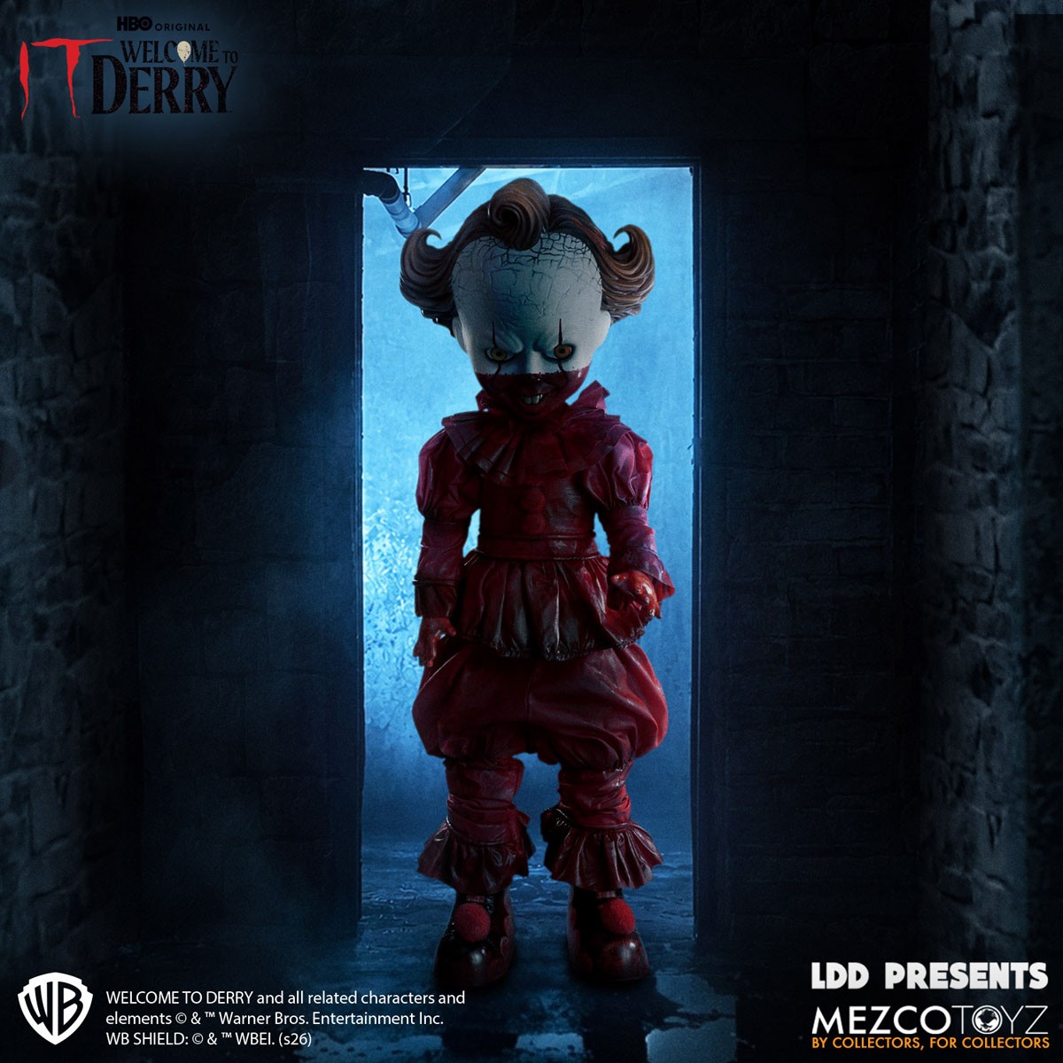 Mezco Living Dead Dolls/ IT: Welcome to Derry Pennywise (Fashion Doll) 图片 6