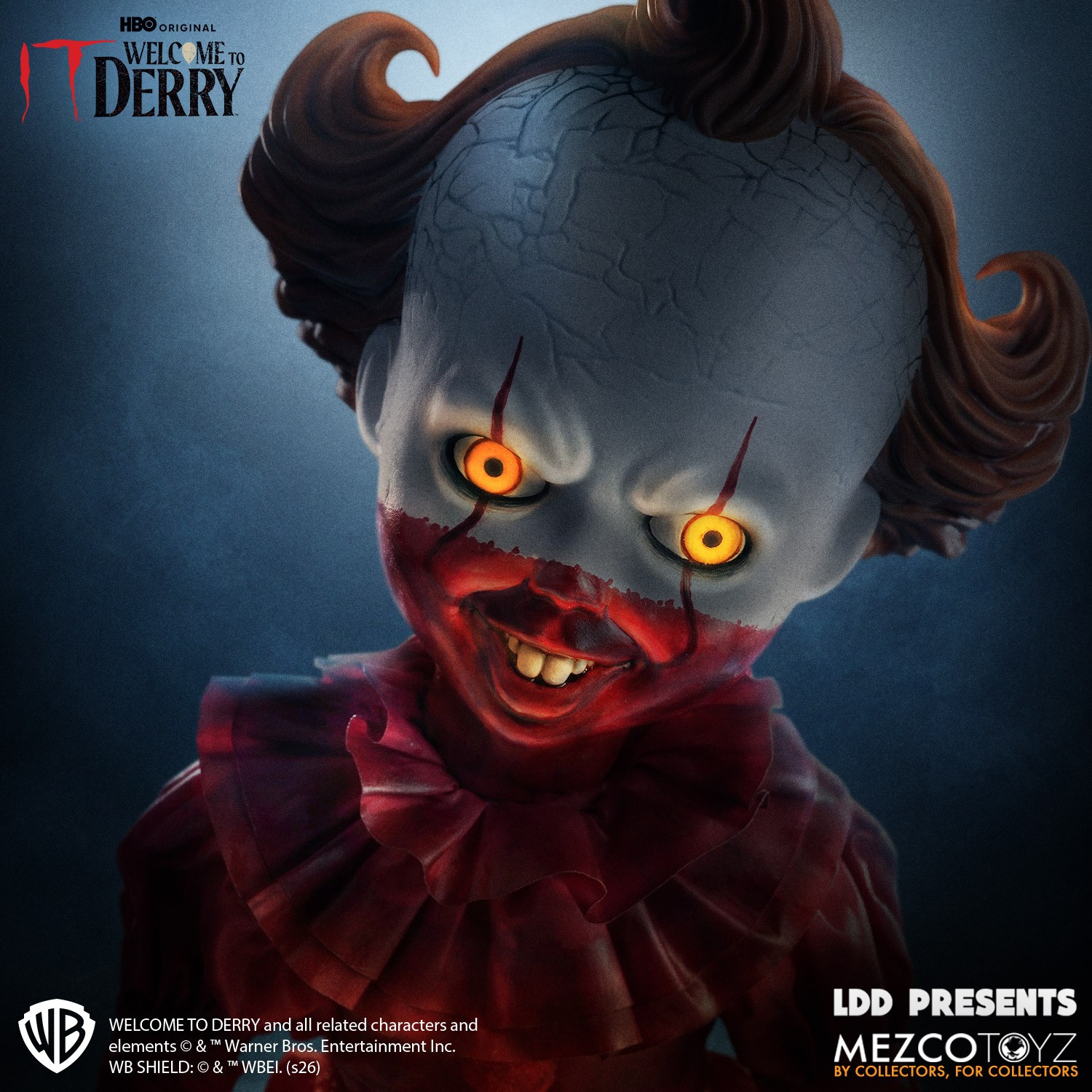 Mezco Living Dead Dolls/ IT: Welcome to Derry Pennywise (Fashion Doll) 图片 8