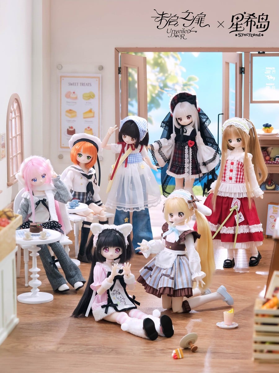 Unveiled Door Unveiled Door x SyncyLand OOTD Series Trading Doll (Single Item) รูปภาพ 2