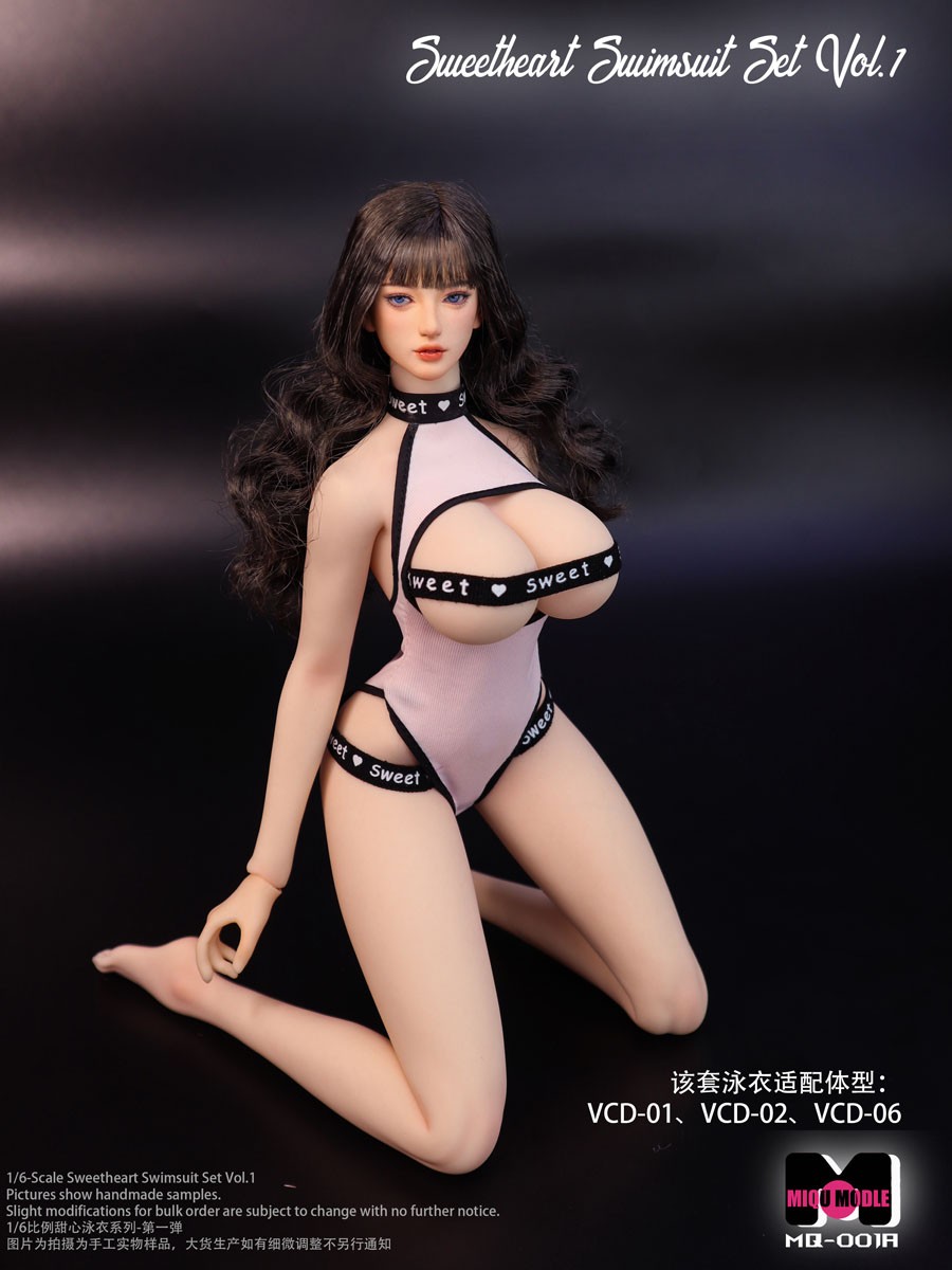 MIQU Model 미큐 모델 1/6 스윗하트 수영복 Vol.1 헤드·수영복 세트 코코 이미지 7