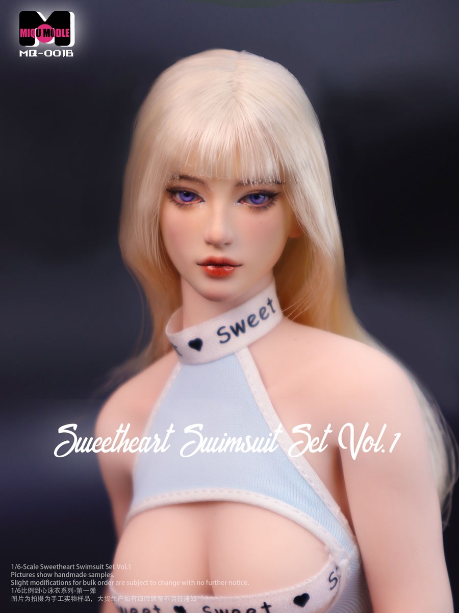 MIQU Model MIQU Model 1/6 Sweetheart Swimsuit Vol.1 Head &amp; Swimsuit Set Lily (Fashion Doll) gambar 4
