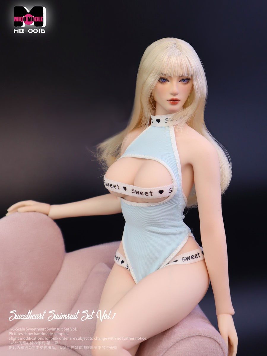 MIQU Model MIQU Model 1/6 Sweetheart Swimsuit Vol.1 Head &amp; Swimsuit Set Lily (Fashion Doll) gambar 5