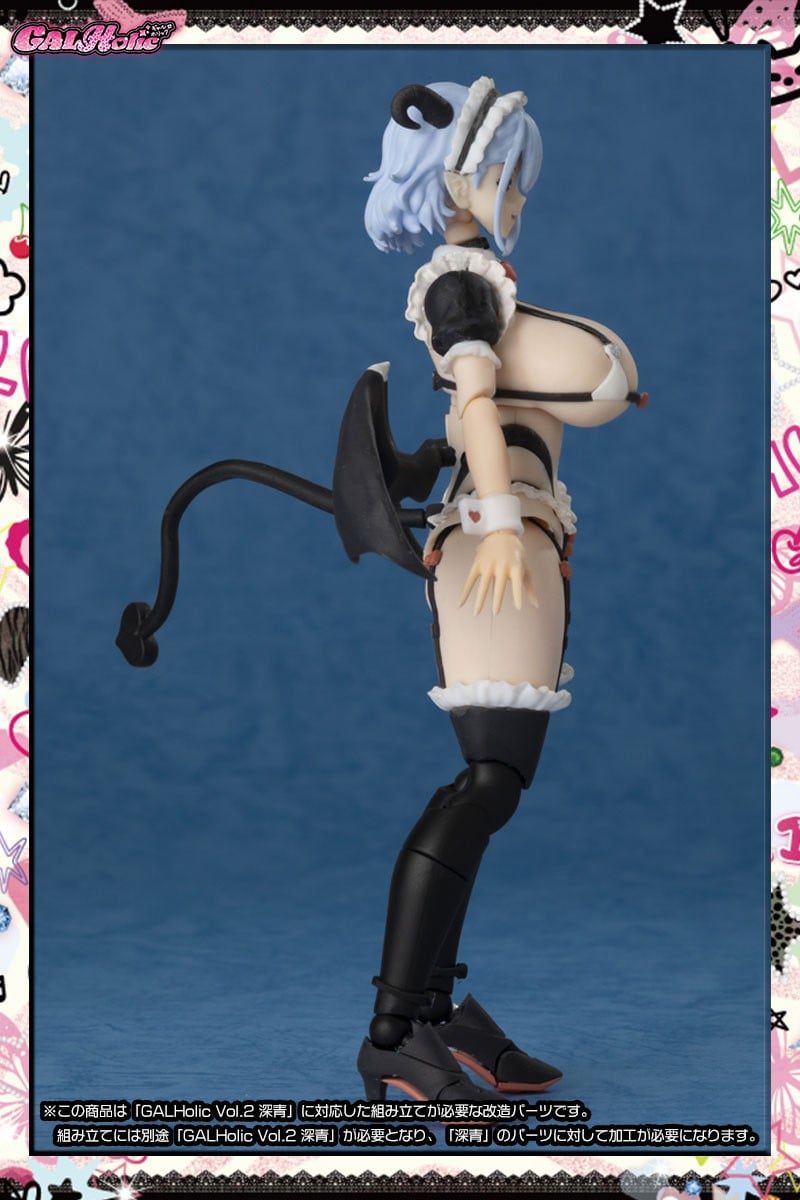 AMAKUNI GALHolic Customize Resin Kit Vol.4 (Plastic model) image 3