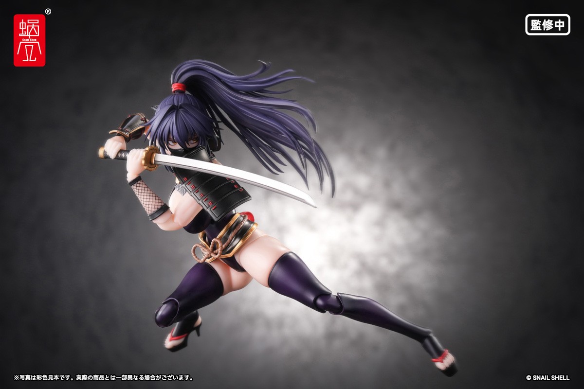 Snail Shell RPGEX-10 Kunoichi Reppuu 1/12 Scale Complete Model Action Figure (Figure) hình ảnh 3