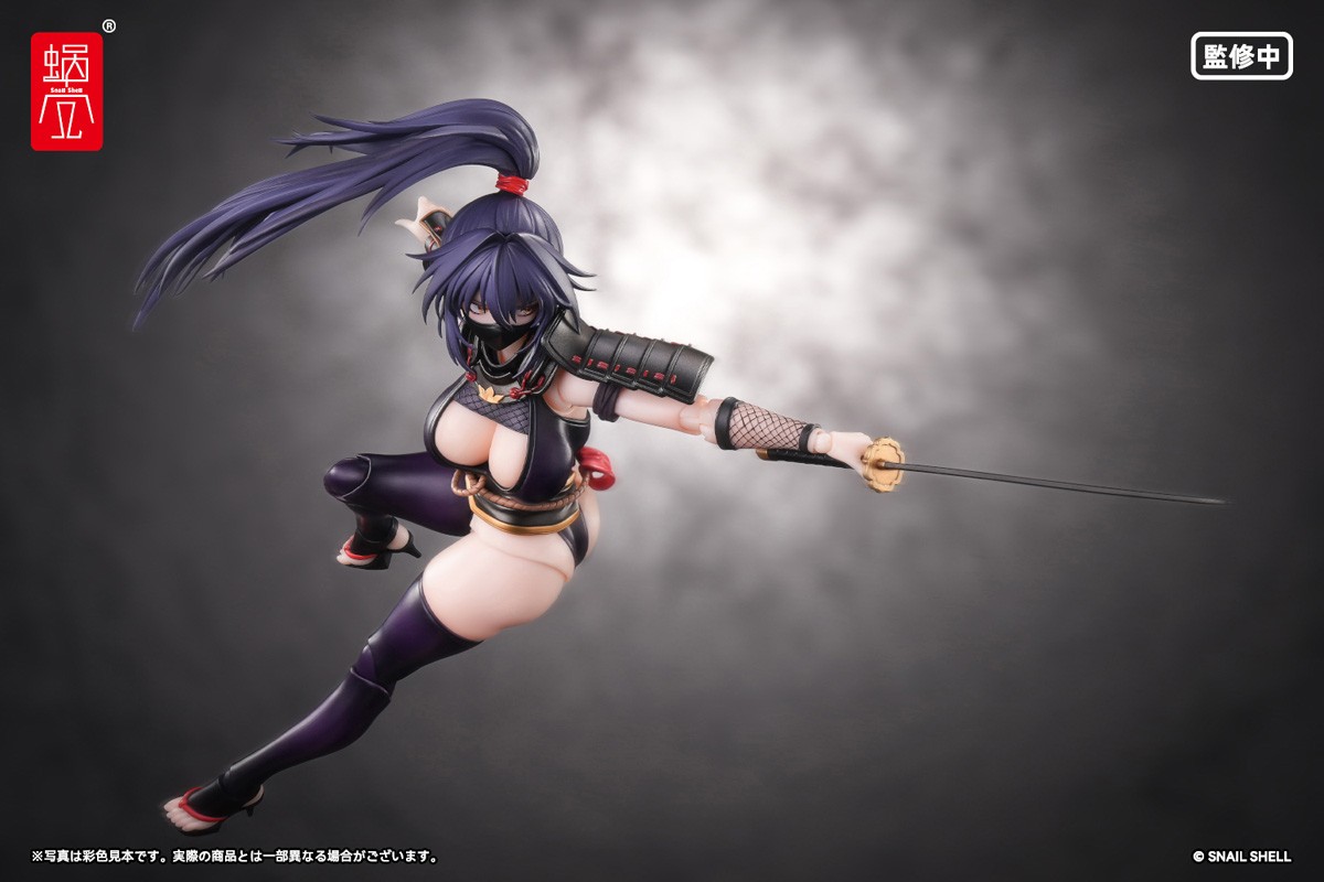 Snail Shell RPGEX-10 Kunoichi Reppuu 1/12 Scale Complete Model Action Figure (Figure) hình ảnh 4