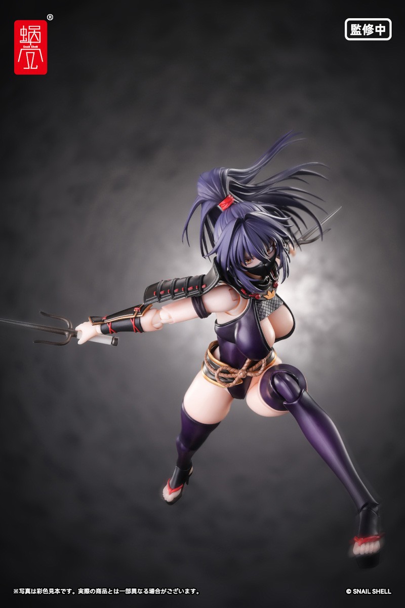 Snail Shell RPGEX-10 Kunoichi Reppuu 1/12 Scale Complete Model Action Figure (Figure) hình ảnh 5