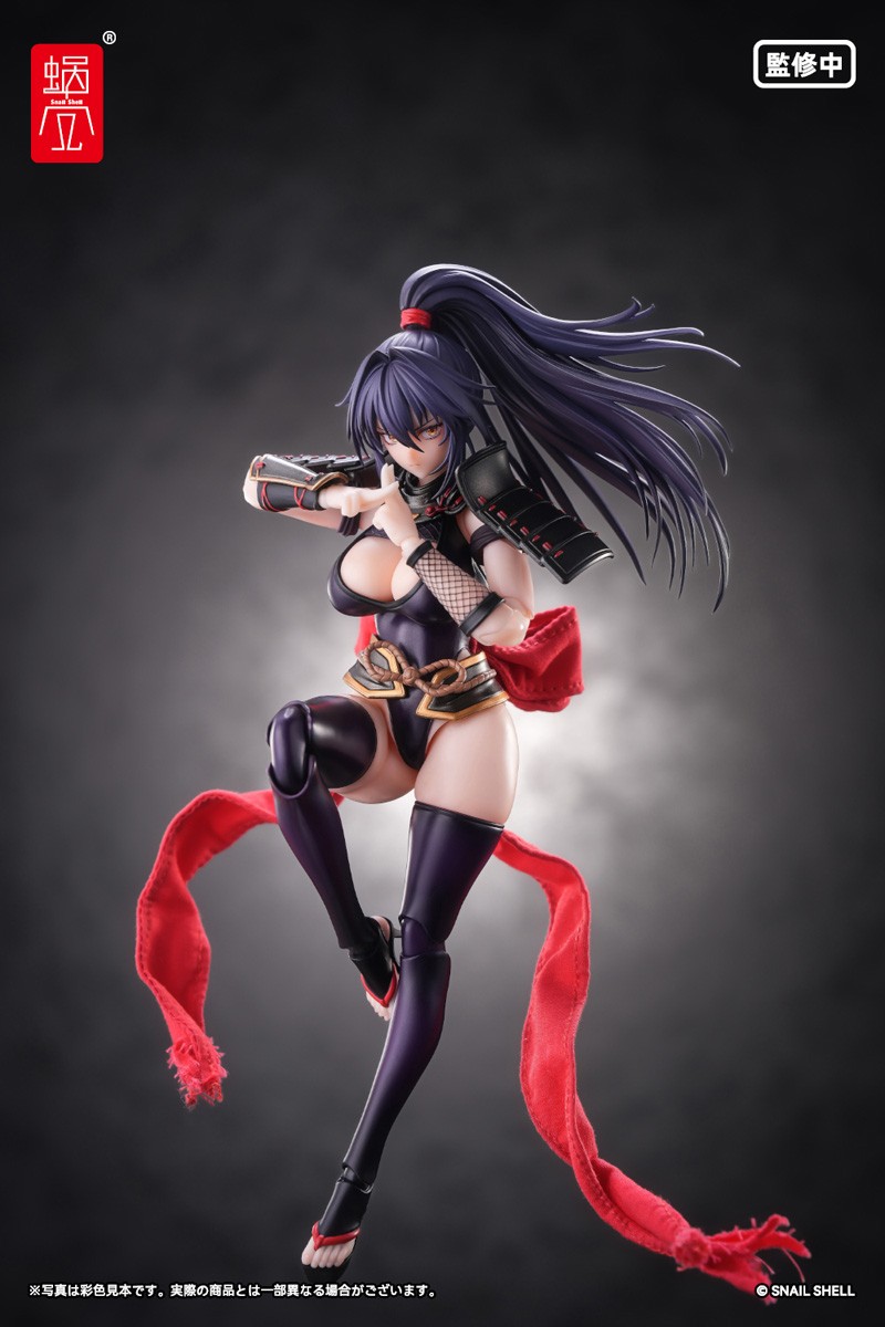 Snail Shell RPGEX-10 Kunoichi Reppuu 1/12 Scale Complete Model Action Figure (Figure) hình ảnh 6