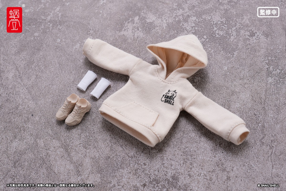 Snail Shell `Devil`s Whisper` Series Print Hoodie Set (Beige) (Beige) (DOLL ACCESSORY) (Figure) Bild 3