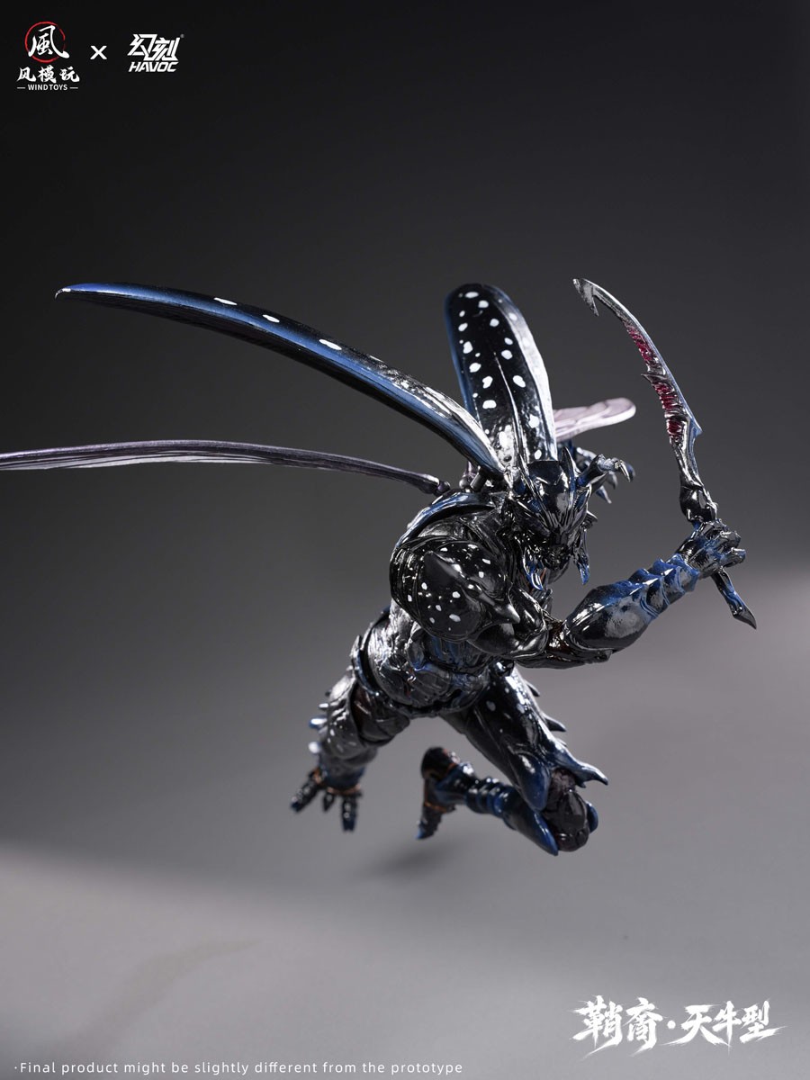 WIND TOYS WIND TOYS x Havoc 1/12 Elytra Era: Sheath-born Longhorn Type - Standard Version (Fashion Doll) image 6