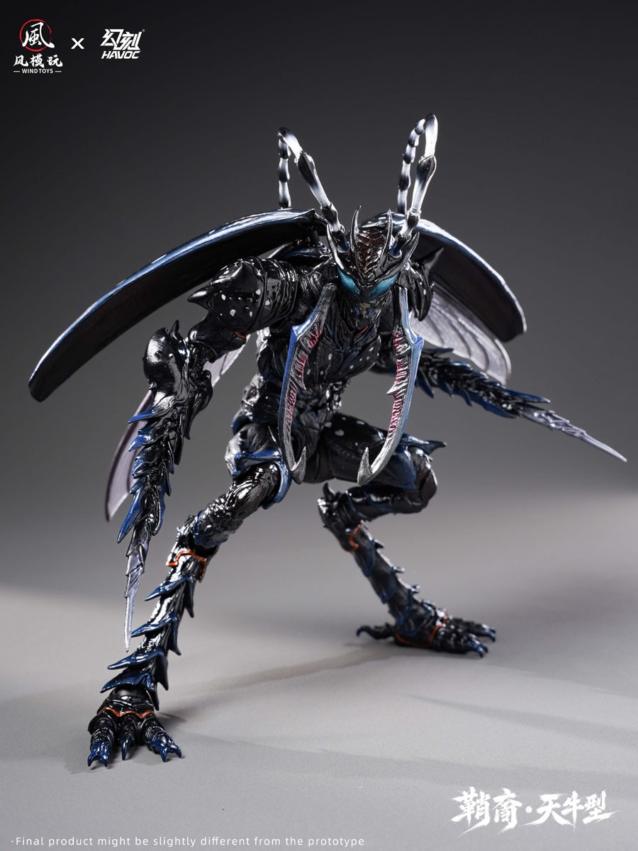 WIND TOYS WIND TOYS x Havoc 1/12 Elytra Era: Sheath-born Longhorn Type - Deluxe Version (Fashion Doll) image 4