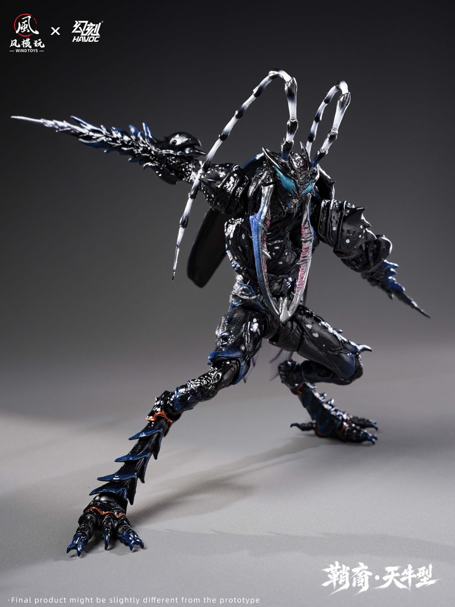 WIND TOYS WIND TOYS x Havoc 1/12 Elytra Era: Sheath-born Longhorn Type - Deluxe Version (Fashion Doll) image 5