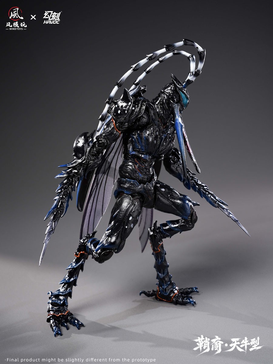 WIND TOYS WIND TOYS x Havoc 1/12 Elytra Era: Sheath-born Longhorn Type - Deluxe Version (Fashion Doll) image 6
