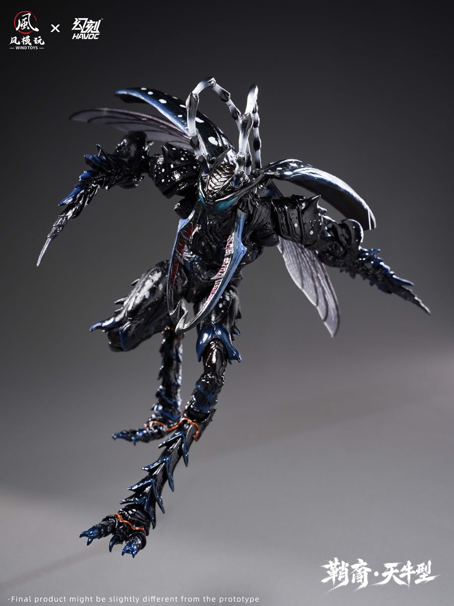 WIND TOYS WIND TOYS x Havoc 1/12 Elytra Era: Sheath-born Longhorn Type - Deluxe Version (Fashion Doll) image 7