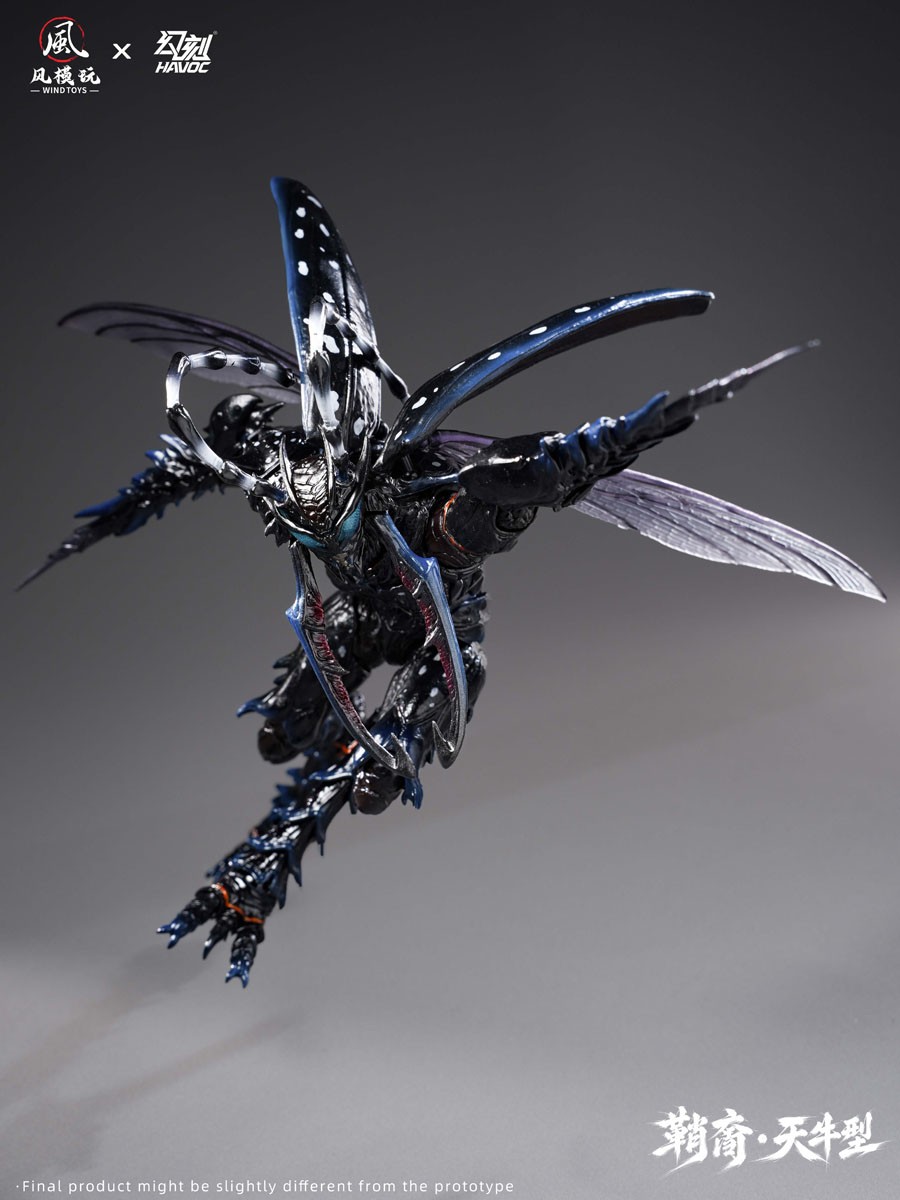 WIND TOYS WIND TOYS x Havoc 1/12 Elytra Era: Sheath-born Longhorn Type - Deluxe Version (Fashion Doll) image 8