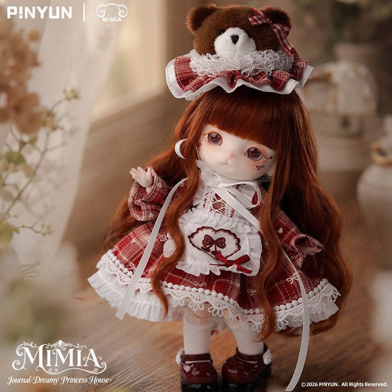 PINYUN DESIGNS MiMiA: Journal-Dreamy Princess House MJD Doll Series (Single Item) (Fashion Doll) รูปภาพ 3