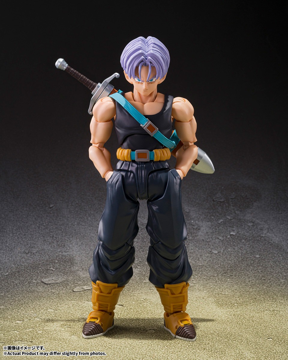 Bandai S.H.Figuarts Trunks (Z-Fighters) (First Edition with Z-Fighters Assembly Stand B) (Completed) gambar 2