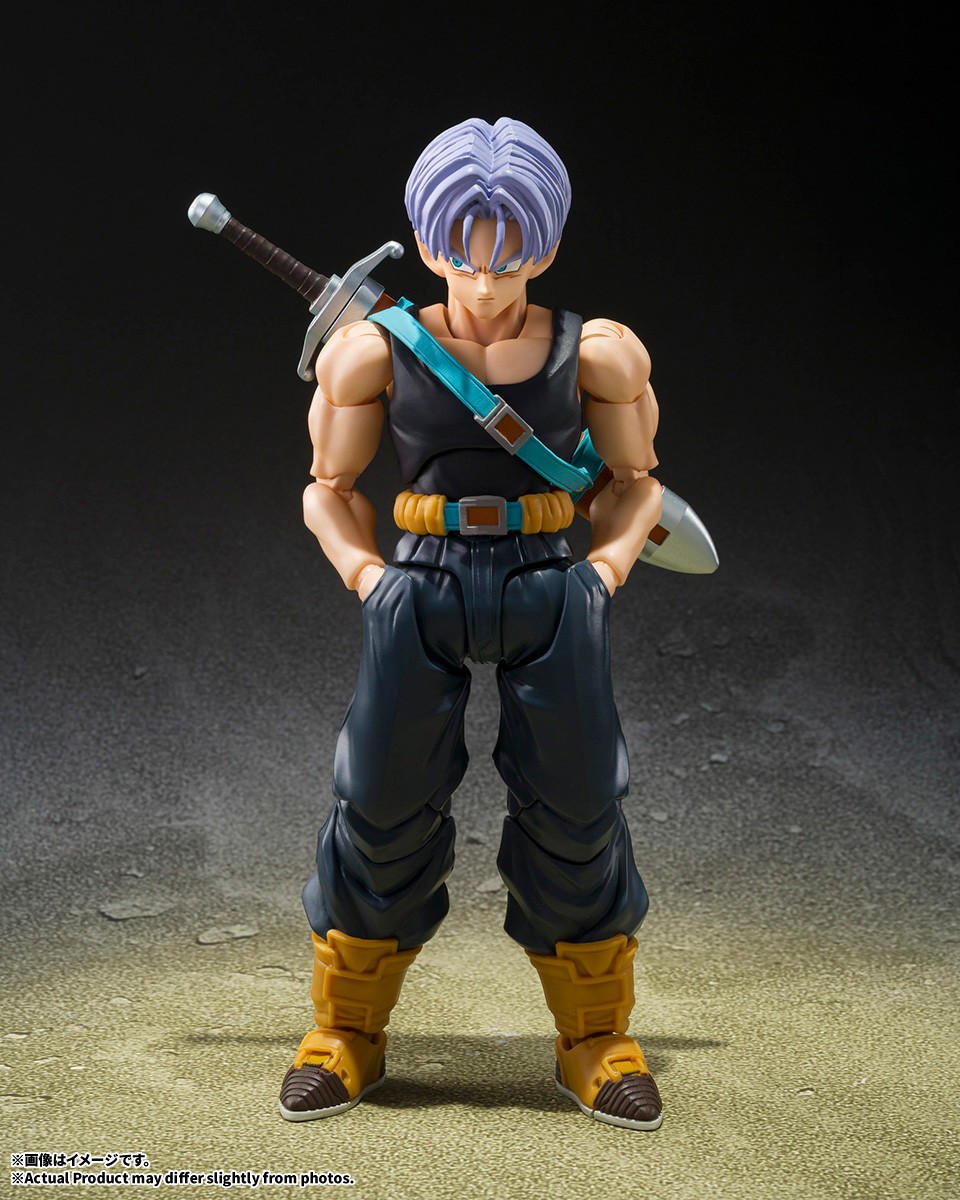 Bandai S.H.Figuarts Trunks (Z-Fighters) (First Edition with Z-Fighters Assembly Stand B) (Completed) gambar 3