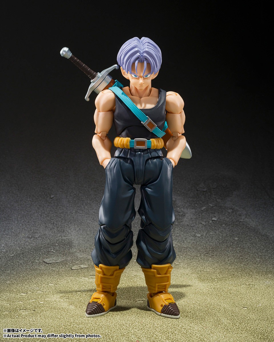 Bandai S.H.Figuarts Trunks (Z-Fighters) (First Edition with Z-Fighters Assembly Stand B) (Completed) gambar 4