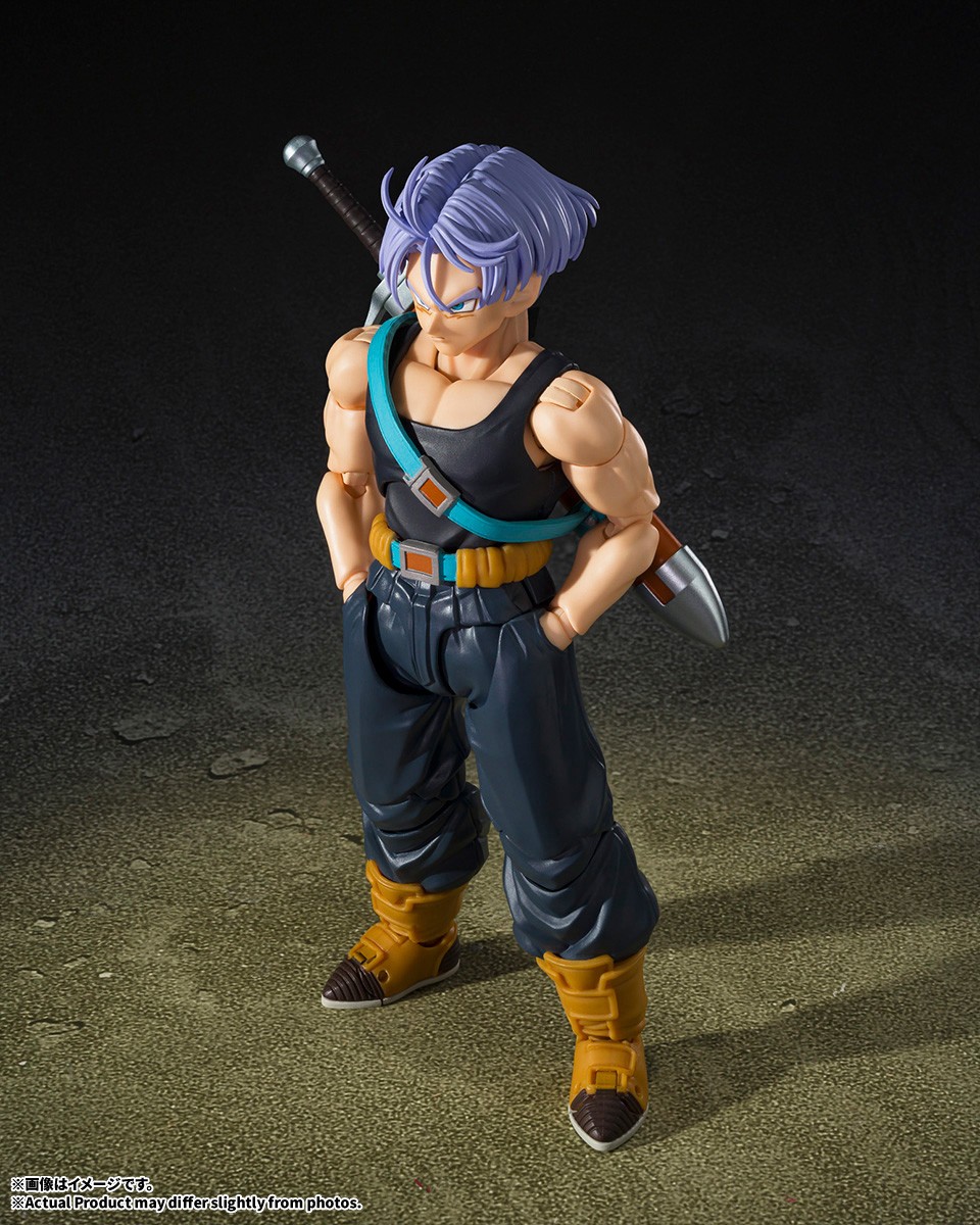 Bandai S.H.Figuarts Trunks (Z-Fighters) (First Edition with Z-Fighters Assembly Stand B) (Completed) gambar 5