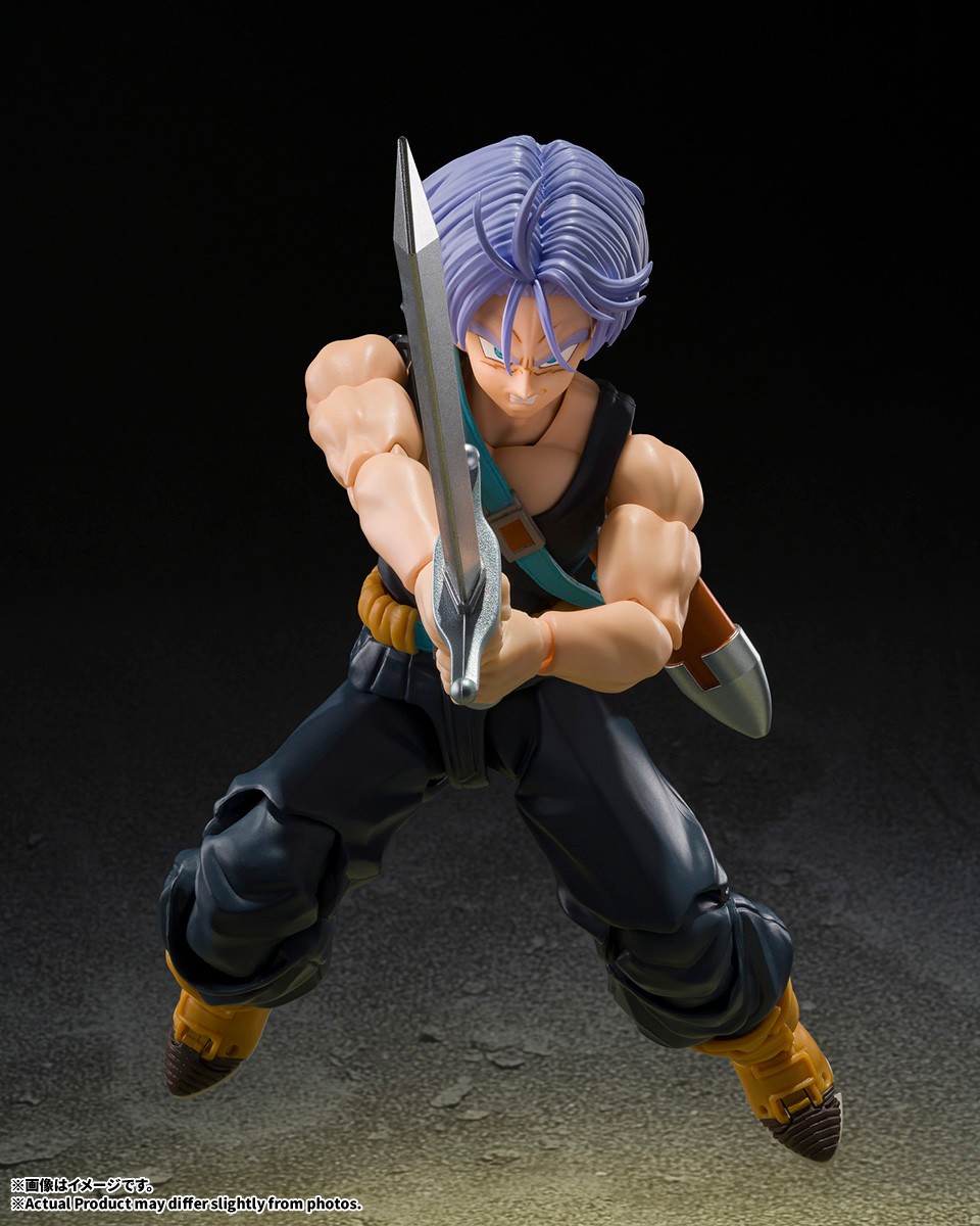 Bandai S.H.Figuarts Trunks (Z-Fighters) (First Edition with Z-Fighters Assembly Stand B) (Completed) gambar 6