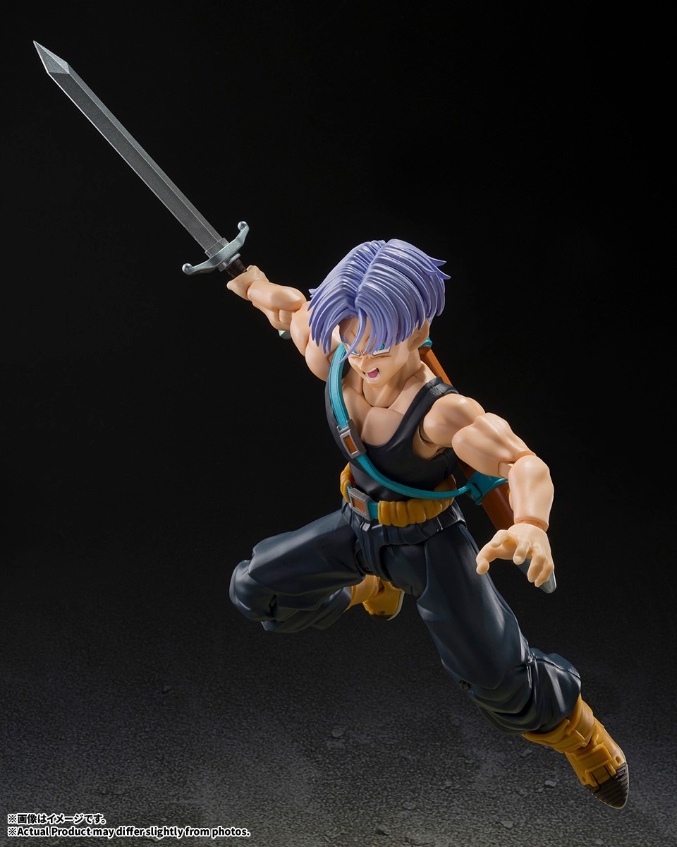 Bandai S.H.Figuarts Trunks (Z-Fighters) (First Edition with Z-Fighters Assembly Stand B) (Completed) gambar 7