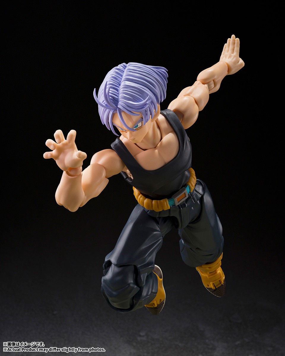 Bandai S.H.Figuarts Trunks (Z-Fighters) (First Edition with Z-Fighters Assembly Stand B) (Completed) gambar 8