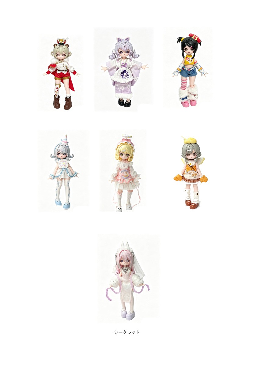 LUCKY DOLL Dream Cradle Series Trading Doll (Single Item) (Fashion Doll) gambar 2