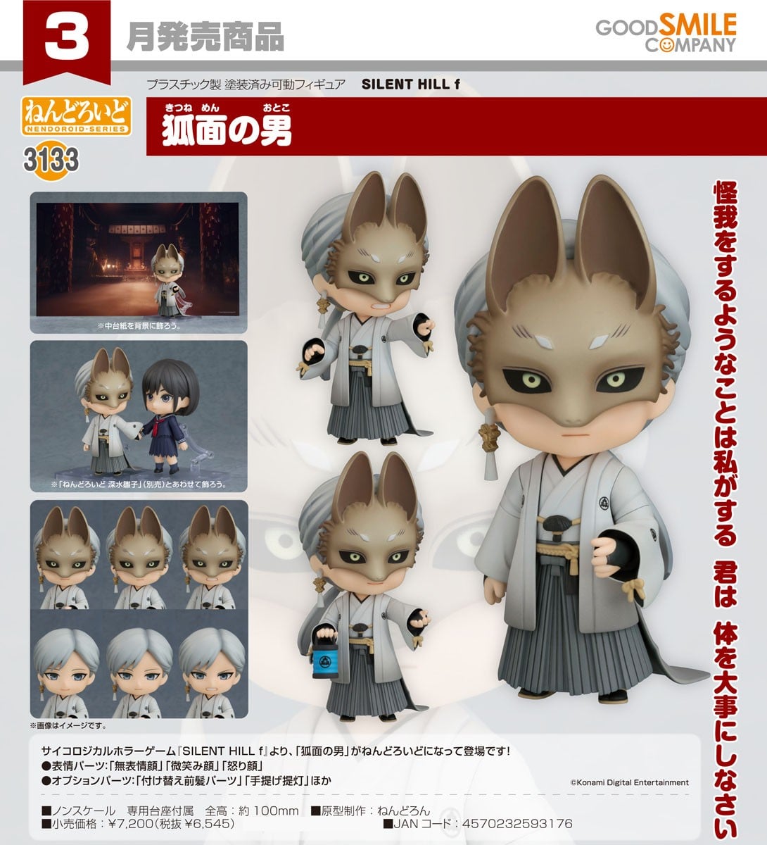 Good Smile Company Nendoroid Fox Mask (Figure) image 8