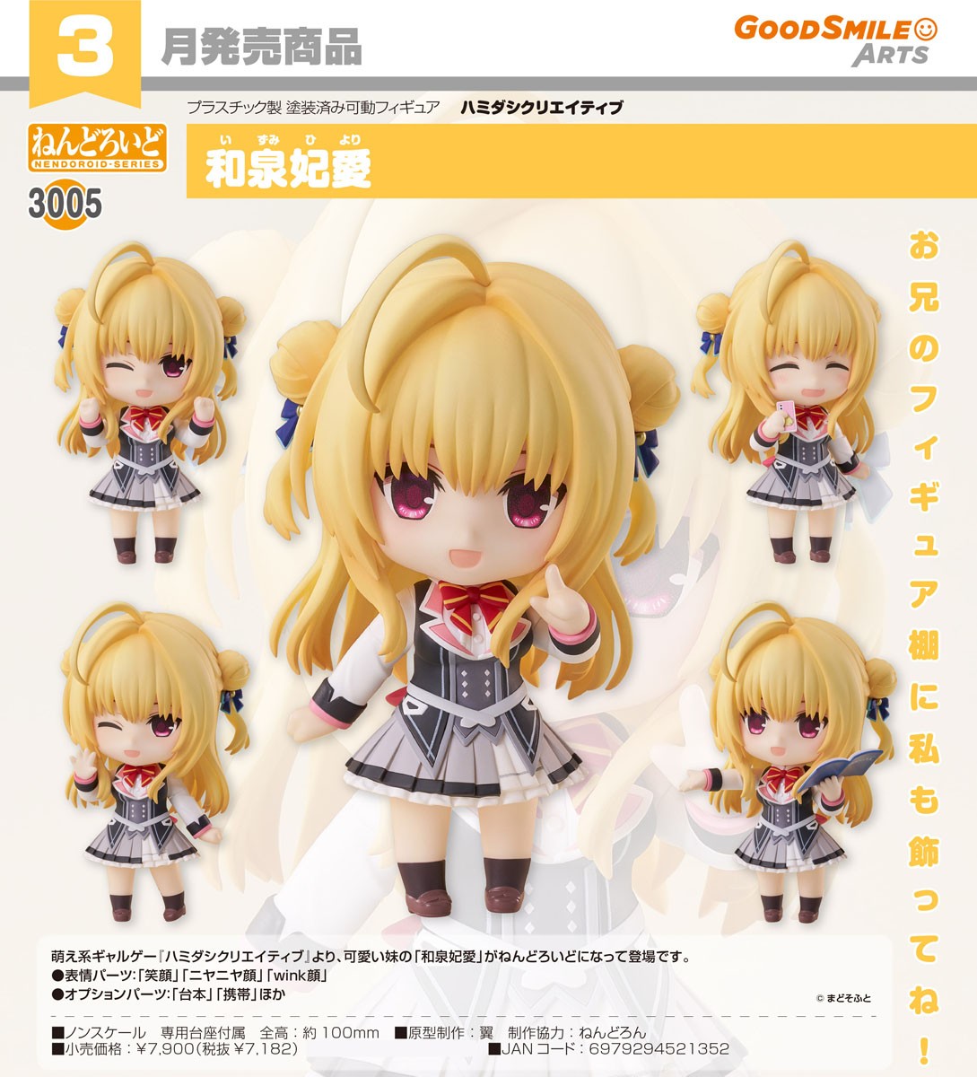 Good Smile Arts Shanghai Nendoroid Hiyori Izumi (Figure) รูปภาพ 7