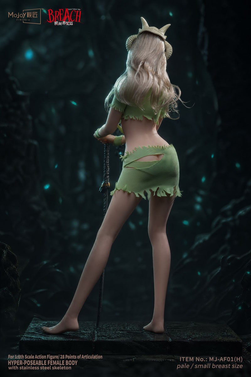 Mojoey Studio Mojoey Studio 1/6 Slender Female Body with Head (Green) (Fashion Doll) Bild 7