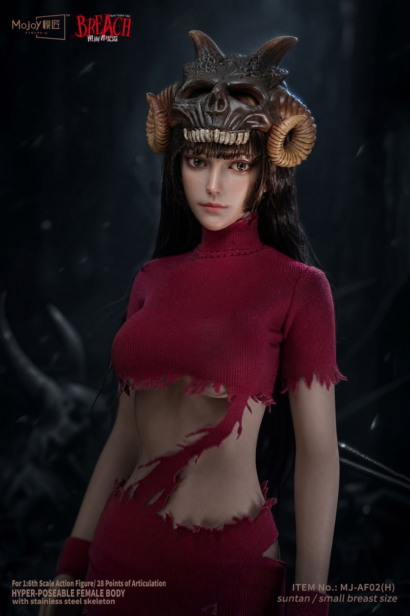 Mojoey Studio Mojoey Studio 1/6 Slender Female Body with Head (Red) (Fashion Doll) Bild 6