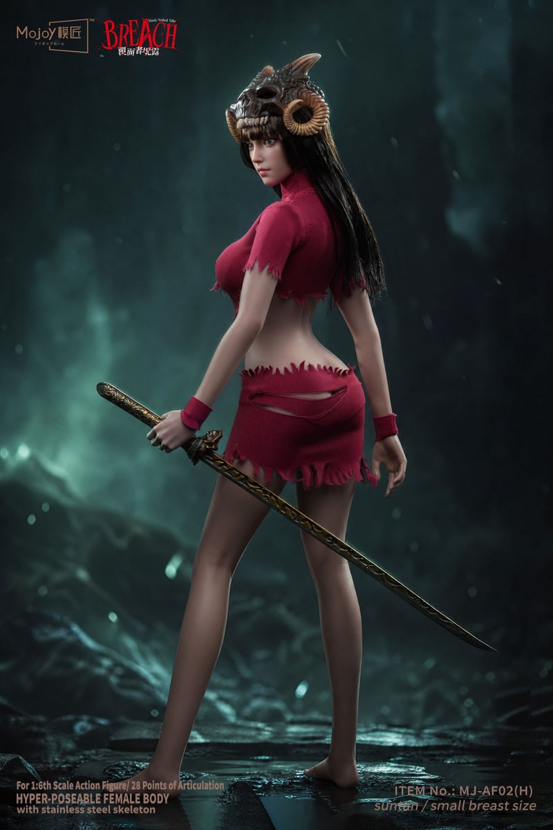 Mojoey Studio Mojoey Studio 1/6 Slender Female Body with Head (Red) (Fashion Doll) Bild 7