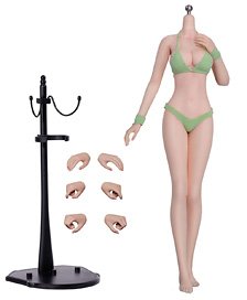 Mojoey Studio Mojoey Studio 1/6 Slender Female Body (Green) (Fashion Doll)