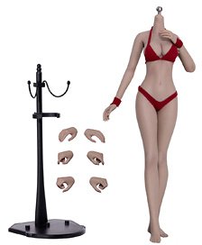 Mojoey Studio Mojoey Studio 1/6 Slender Female Body (Red) (Fashion Doll)