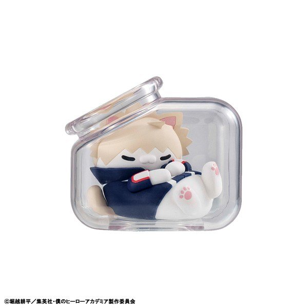MegaHouse MEGA CAT PROJECT My Hero Academia Oyasumi Heroaca Nyanko (Set of 8) (Figure) image 5