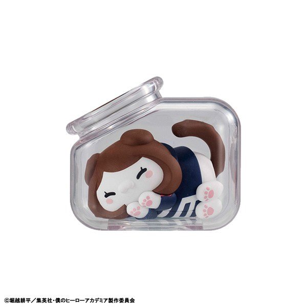MegaHouse MEGA CAT PROJECT My Hero Academia Oyasumi Heroaca Nyanko (Set of 8) (Figure) image 7