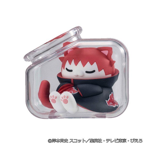 MegaHouse 메가 캣 프로젝트 나루토 질풍전 오야스미 냐루토! 모여라 아카츠키 편 Part 1 (8종 세트) (피규어) 이미지 8