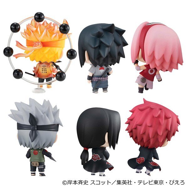 MegaHouse Chimi Mega Series NARUTO SHIPPUDEN Mascot Collection [1] (Set of 6) (Figure) image 3